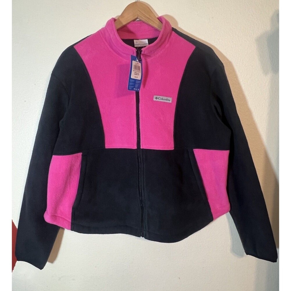 Columbia Women's Breast Cancer AwarenessFleece Jacket - Size 1X  NWT  $95 Tags
